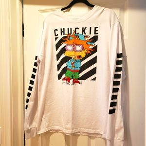 Nickelodeon long sleeve t-shirt Rugrats Chuckie, size 2xl